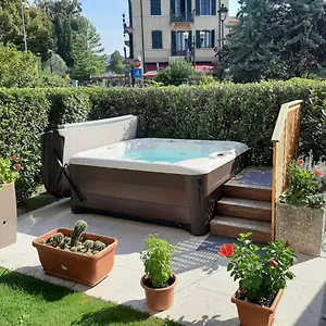 Front With Loft Bed And Pool Bardolino